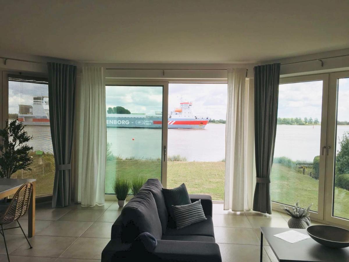 Nautik Strandapartments Luxuswohnung Atlantik Brake  Exterior photo